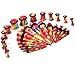 BodyJ4You Plugs and Tapers Tie Dye 24 Pieces of 8G-00G Gauges Kit (3.2mm-10mm) Stretching Set