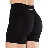 AUROLA Intensify V2.0 Women's Workout Shorts Athletic Running Shorts, Seamless High Waist Gym Yoga Shorts