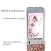Ftonglogy Compatible with iPhone 5/5S Phone Case Girls Clear Air Buffer TPU Bumper + PC Shockproof Slim Women Floral Flower Pattern Protective Cover for iPhone 5/5S (Fox)