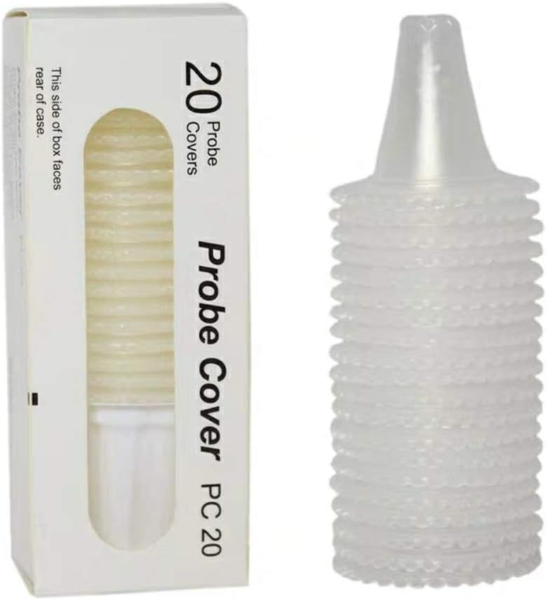 Ear Thermometer Covers Lens Filters Refill Caps for All Braun ThermoScan Models, BPA Free and Disposable for Braun Thermoscan 1 Pack