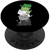 Kawaii Cat Pile Aromantic Pride Flag PopSockets Adhesive PopGrip