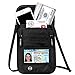 Defway Travel Wallet RFID Blocking Hidden Money Pouch & Neck Passport Holder