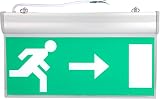 Tangxi LED Green Emergency Exit Sign Light, Safety Evacuation Indicator (Left) view 7