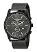 Akribos XXIV Swiss Chronograph Quartz Watch - Round Radiant Sunburst Dial - Stainless Steel Mesh Strap - Omni Men's Dress Watch - AK813