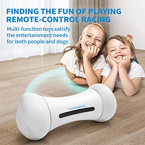 Wickedbone Smart Bone, Interactive Dog Toys, APP Control Smart Electronic Automatic Pet Toys
