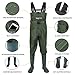 Night Cat Fishing Waders for Men Women Waterproof Hunting Chest Wader with Bootfoot Belt Breathable Lightweight