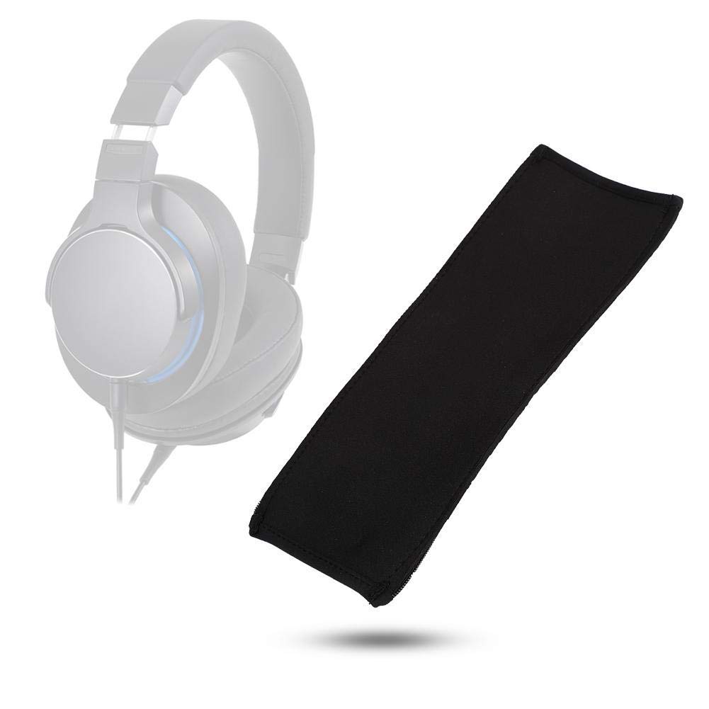 Replacement Headband Cover Black Cotton Headset Headphone Headband Cushion Cover Protector Parts for ATH-MSR7 M30X/M40X/M50