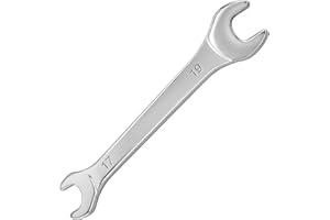Litoexpe Thin Open End Wrench, Metric 17mm x 19mm, Slim Spanner Wrench