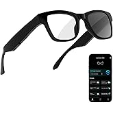 KWENRUN AI Smart Glasses with ChatGPT &ndash; Bluetooth, Real-Time Translation, Music &amp; Hands-Free Calls, Photochromic Lenses, UV &amp; Blue Light Protection for Men &amp; Women