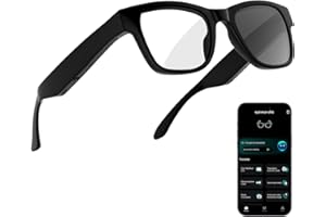 KWENRUN AI Smart Glasses with ChatGPT – Bluetooth, Real-Time Translation, Music &amp; Hands-Free Calls, Photochromic Lenses, UV &amp; Blue Light Protection for Men &amp; Women5.0 out of 5 stars 91 offer from $19.99