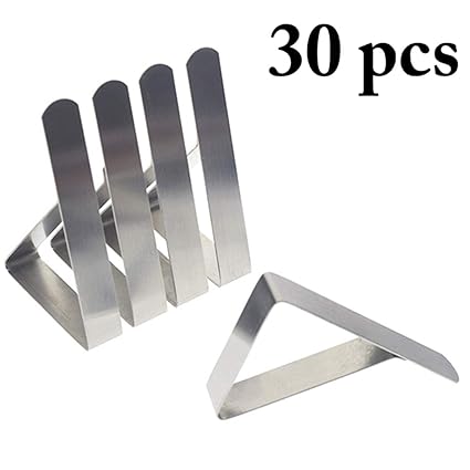 Outgeek 30PCS Tablecloth Clip Stainless Steel Anti Slip Table Cloth Holder Table Cover Clip