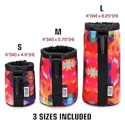 USA Gear FlexARMOR Protective Neoprene Lens Case