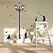 Soledi Wall Sticker Lamp 4 Cat Bird Removable Drawing Room Home Workplace Black Street Light Lamp