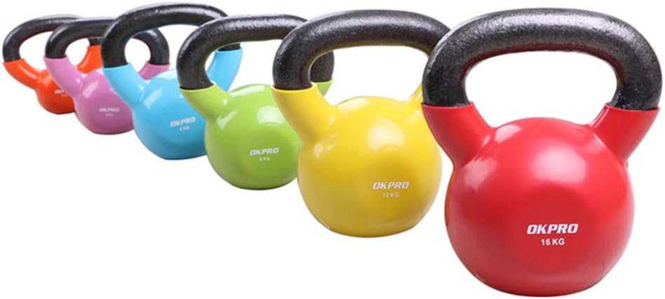 Kettlebell Cast Iron Lifting dumbbells Strength Exercise Training for beginners and intermediates Suitable for yoga fitness Pilates Fitness for Men And Women 2kg,4kg,6kg,8kg,12kg,16kg