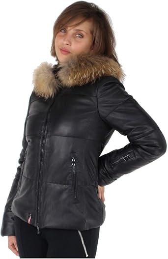 Oakwood Doudoune Buggy En Cuir Ref 42193 Noir Xl Amazon Fr Vetements Et Accessoires