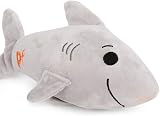 Petface Seriously Strong Rubberoid Shark Plush Dog Toy Built-In Squeaker Durable view 2