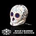 Halloween Forevermore Ceramic Essential Oil Diffuser | Day of the Dead Sugar Skull Design | Adjustable Light Settings | Silent Personal Humidifier for Aromatherapy Oils