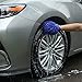 4 Pack Car Wash Mitts - Premium Chenille Microfiber Scratch-Free Cleaning Gloves - Ultra-soft Polishing Cloth,Double Sided,Use Wet or Dry