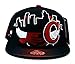Chicago New Leader Youth Kids Bull Head Skyline Bulls Colors Black Red Era Snapback Hat Cap 19in to 21in Head Size