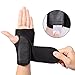 EXski Carpal Tunnel Wrist Brace Removable Hand Support Brace Adjustable Strap for Arthritis Sprains Strains Right Hand Medium 1 Piece