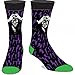 Batman Joker HAHA Crew Socks, Black, One Size