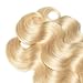 DACHIC HD Blonde 613 Lace Front Wigs Human Hair 150% Density Blonde 613 Straight Human Hair Wigs 613 Frontal Wig Pre Plucked with Baby Hair (12/14/16+10, 4x4 Wig)