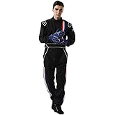 Geek Home One-piece Race Gear Racing Suit Karting/Race/Rally Go Kart Racing Suit Auto Racing Fire Suit SFI 3.2A/1