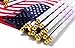 Moon Boat Fourth/4th of July American Stick Flags - Patriotic Party Decorations Supplies Favors