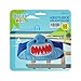 Contixo H1 Kids Headphones, 85dB Volume Limiting with Adjustable Speakers Soft Children Fleece Headband Toddler Headphones for Home and Travel - Animal Character Design-Shark