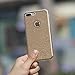 iPhone 8 PLUS Case, iPhone 7 PLUS Case Cover in Silicone ,WXY iPhone 7 Plus & 8 Plus Luxury Glitter Bling Sparkle Case Transparent Clear PC Hard Plastic Shell 5.5 inch Champagne Gold