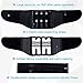 Freetoo Back Brace for Lower Back Pain Relief with 4 Stays, Breathable Back Support with Knitted Fabric, Custom Fit with 2 Adjustable Straps, Anti-skid Waist belt for Women Men Herniated Disc Sciatica