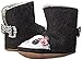Robeez Panda Crib Shoe (Infant), Black/White, 6-12 Months M US Infant