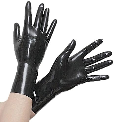 VsvoLatex Latex Rubber Short Gloves More Colors Available