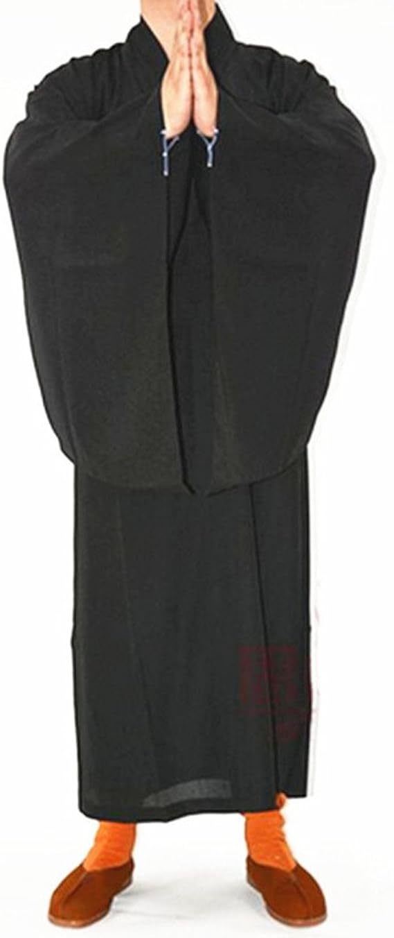 Buddhist Shaolin Monk Kung fu Robe Meditation Long Gown