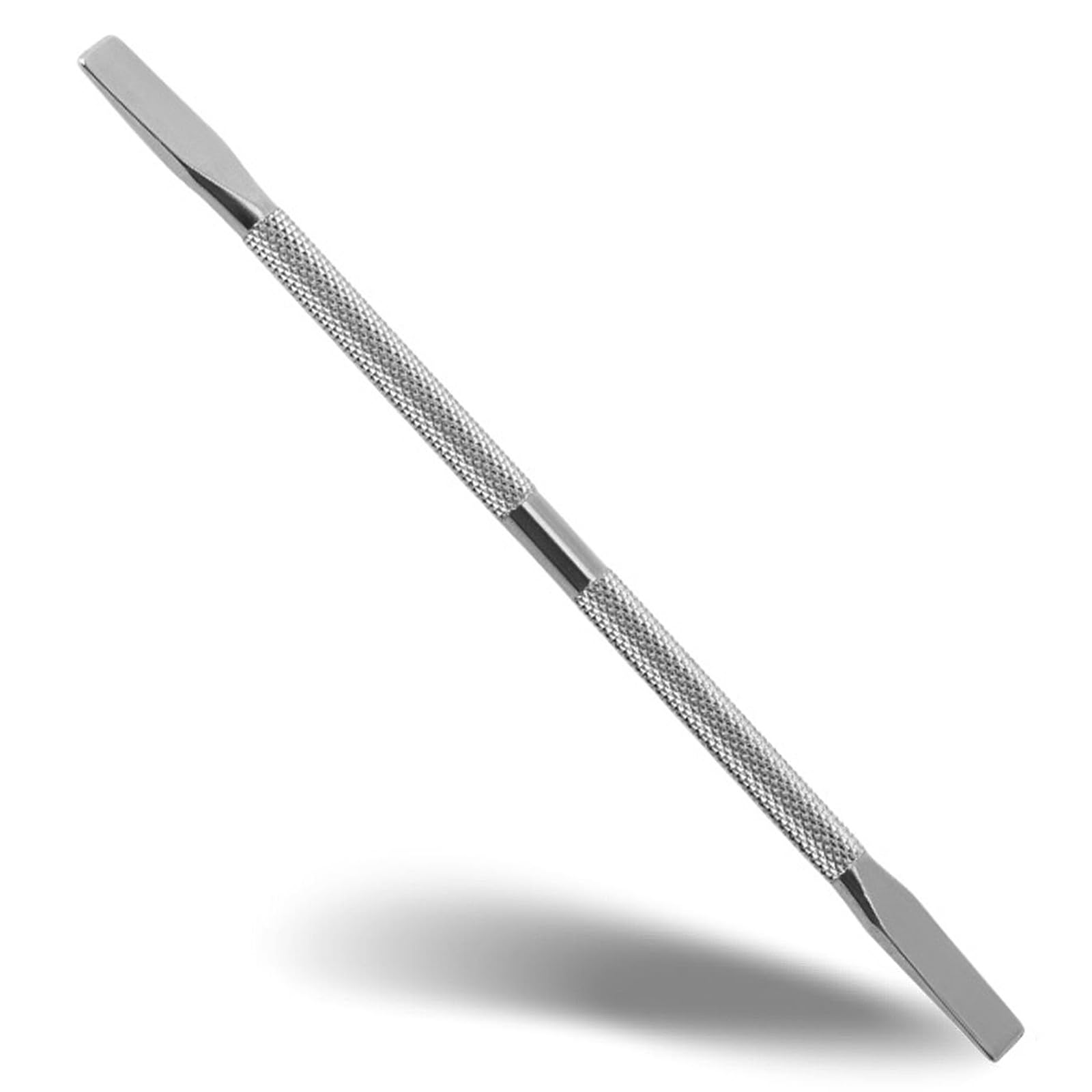 Professional Double Ended Hypoallergenic Stainless Steel Metal Pusher (Cuticle Pusher) - Style No. 105