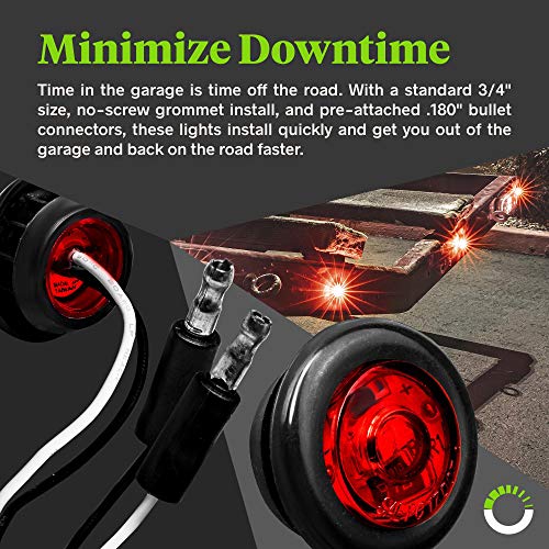 1 Trailer+LED+Semi+Spherical+Waterproof+Clearance