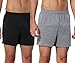 CYZ Mens Multi-Pack 100% Cotton Knit Boxers Pajama Bottoms - Sleep/Lounge Shorts