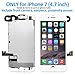 for iPhone 7(4.7”) Screen Replacement White – Corepair Full Assembly Retina LCD Display Touch Digitizer with Front Camera, Ear Speaker, Repair Tools Kit and Screen Protector (iPhone 7 White)