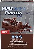 Pure Protein PLUS Mocha Brownie, 60 gram, 4 count Multipack