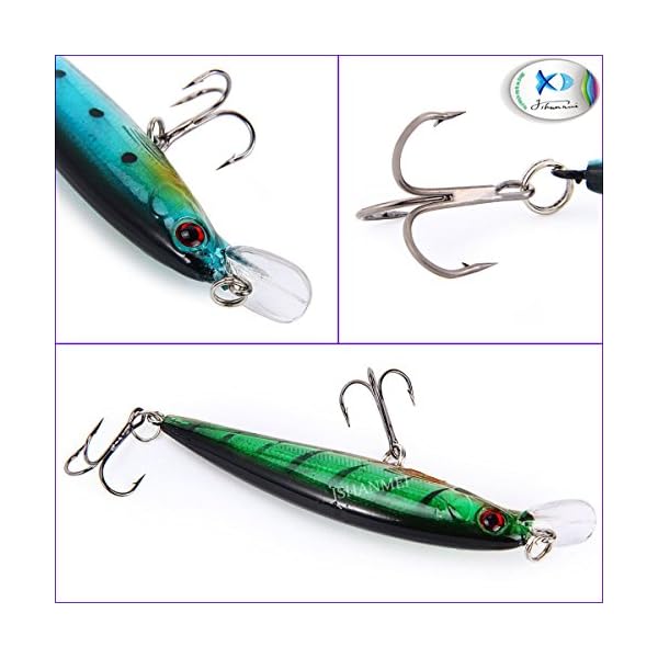 JSHANMEI-10pcslot-13cm-3D-Fishing-Eyes-Laser-Line-Hard-Minnow-Baits-Life-like-Swimbait-Fishing-Lures-Bass-Crankbait-Tackle-for-PikesBassTrout-WalleyeRedfish