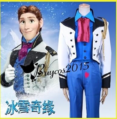 Amazon Co Jp 実物撮影 コスプレ衣装 アナと雪の女王 ハンス王子 手袋付 オーダーサイズ可能 ホビー