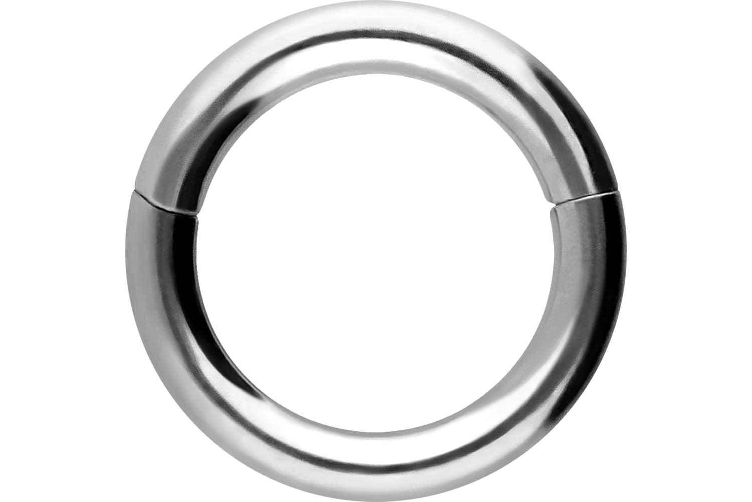 PIERCINGLINE Segment Ring Clicker made of surgical steel - Piercing in Rose Gold color - Size: 1.2 mm bar thickness | 10 mm inner diameter
