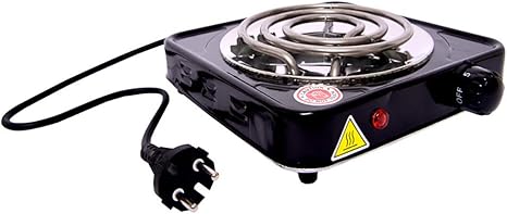 Amazon Com 1pc Electric Hookah Charcoal Burner Hookah Electric Stove Charcoal Stove Eu Plug Black Kitchen Dining