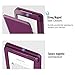 MoKo Case for Kindle Paperwhite, Premium Vertical Flip Cover with Auto Wake/Sleep Fits All Paperwhite Generations Prior to 2018 (Will not fit All-New Paperwhite 10th Generation), PURPLE