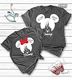 Custom Family Vacation Shirts, Minnie Mickey Mouse Tank Tops, Women Men Youth Matching T-Shirts