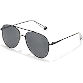 SODQW Tangle Free Aviator Sunglasses for Women Men Polarized Sun Glasses With UV Protection 2026 Fasion Trendy Shades