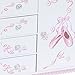 Mele & Co. Cristiana Girl's Musical Ballerina Jewelry Box (Ballet Slipper and Ribbon Design)
