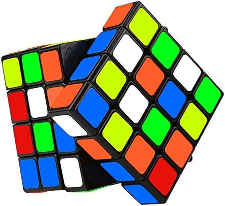 Rubik's Cube, Magic Speed Cube, Amazing Stress Reliever Cube Game, Easy Turning and Smooth Play Puzzle Toy (4x4 Black)