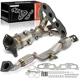 A-Premium Front and Rear 2-PC Exhaust Manifold