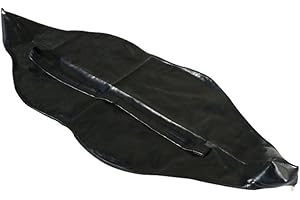 Nachvorn Hunting Shooting Archery Bag Case Brown Leather Arrows Bag for Recurve Long Hunting Bow Protector for Hunting, Shooting